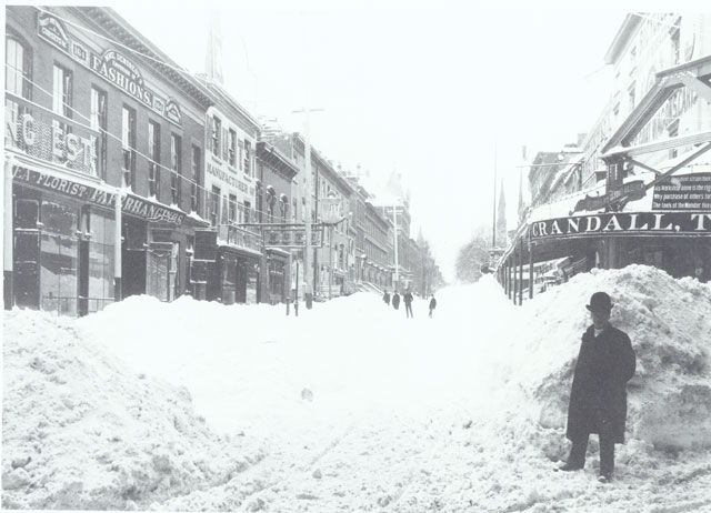 Blizzard of 1888 - Pierpont Street