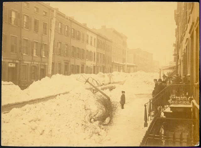 Blizzard of 1888 - West 13th Street