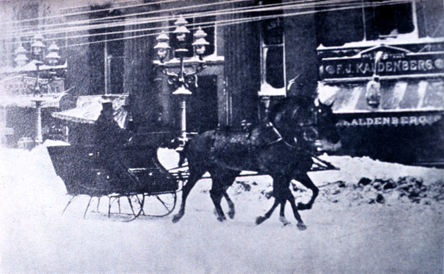 Blizzard of 1888 - Astor House