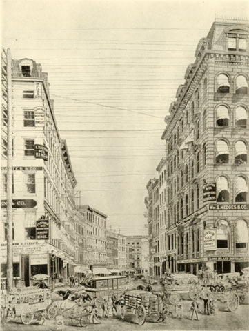 Maiden Lane About 1885