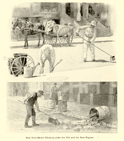 Blizzard of 1888 - Street Cleaning